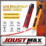 AC/DC Voltage Detector Smart Non-contact AC Voltage Detector Tester Pen LED Flashlight Electric Test