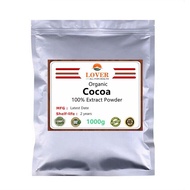 Organic 100% Cocoa Extract Powder,Natrual Cocoa Bean,Theobroma Cacao Antioxidant Superfood,Polyphenols and Flavonoids Supplement 50g