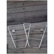 COD PROMOTION SIDE BAG HOLDER RIGHT BAG HONDA WIN100 WIN 100Kiri CHROME CHROME IRON MATERIAL WIN100 