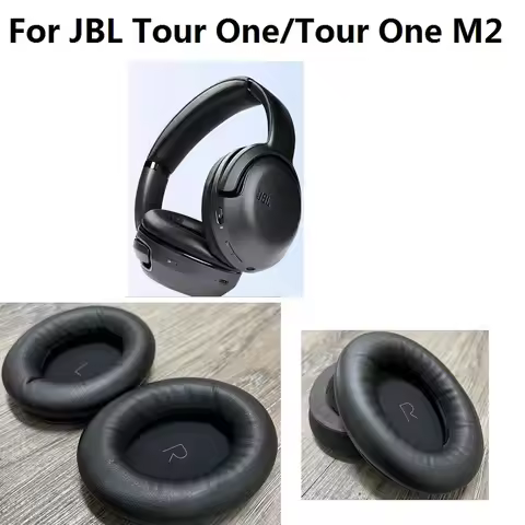 Ear Pads For JBL Tour One/Tour One M2 headset Replacement high quality leather Earmuffs Ear covers E