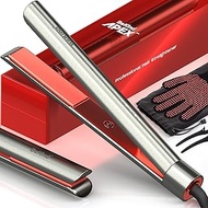 Bekind Apex 2-in-1 Hair Straightener Flat Iron | 1“ 460°F Straightener and Curler for All Hairstyles