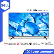 GELL Smart TV 32 Inch LED TV With Android TV WiFi/YouTube/MyTV/G32a-SM