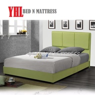 YHL Sana Fabric / PVC Divan Bed Frame (More Than 20 Choice Of Colours)