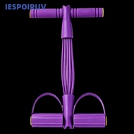 IESPOIRUV 2PCS Pedal Resistance Band, 4 Tube 6 Tube Resistance Band Trainer, Compact T Handle Dual F