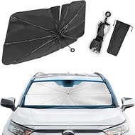 SEIWA Sun Shade for Cars, One-Touch Front Sunshade Medium Size (Windshield Compatible Size W53.1 x H