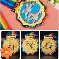 KEATHS Gold Award, Games Souvenir Competitions Prizes Award Medals, Team Encourage Badge Sport Compe
