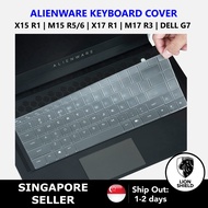 [SG] Alienware X15 R1 / M15 R5 R6 / X17 R1 / M17 R3 / Dell G7 Clear Keyboard Cover TPU Silicone