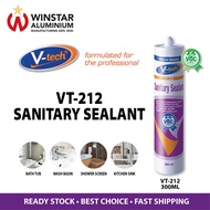 VT-212 Sanitary Sealant - 300ML (CLEAR/ WHITE)