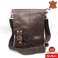 NEW ARRIVALS Kickers Premium Leather Sling Bag ( KIC-S 88605 )