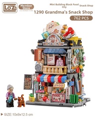 Loz | Hong Kong Style Street Scene Food Stalls Model Building Blocks