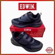 EDWIN ULTRALIGHT MESH PRIMARY SECONDARY SCHOOL SHOE | KASUT SEKOLAH HITAM EDWIN EW3018