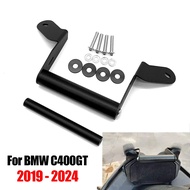 Motorcycle Windshield Stand Holder Phone Mobile Phone GPS Navigation Plate Bracket For BMW C400GT C 