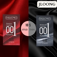 001 Super Thin Condom 001 kondom nipis 超薄安全套 Dotted condom 10pcs【Ready Stock】