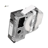 5 Pack Replace -4WBN LC-4WBN9(SS12KW) Label Tapes for  LabelWorks LW300 LW400 LW500 LW700 Black On W