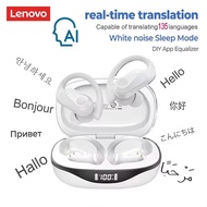 Tai nghe Bluetooth không dây Lenovo LP75 AI tai nghe dịch thuật mặt đối mặt trò chuyện AI qua giọng