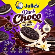[Tin Biscuit] Julie's Dark Choco Vanilla Sandwich 6kg Halal & Ready Stock