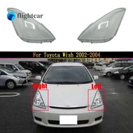 flightcar Front Headlight lens cover Headlamp lens cover cap For Toyota Wish 2009 2010 2011 2012 2013