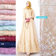 Farasya #11 Dress Kondangan Dress Tile Jumbo Dress Brukat Jumbo Party