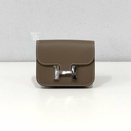 閒置新✨ 附贈揹帶 Hermès 愛馬仕 Constance Slim 大象灰銀釦