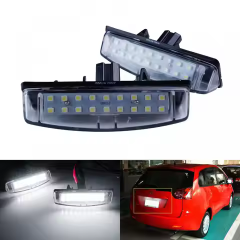 2x For Lexus IS300 LS430 GS300 RX330 HS250h LED License Plate Lamp Lights White