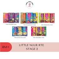 CLEARANCE EXP 2026 LITTLE NUUR READY TO EAT EATALIAN EXPRESS MAKANAN BABY FOOD LITTLE NUR PASTE BUBU