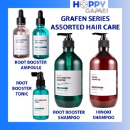 Grafen Natural Root Booster Tonic Hair Tonic Hair Treatment Root Booster Shampoo Hinoki Shampoo Ampo