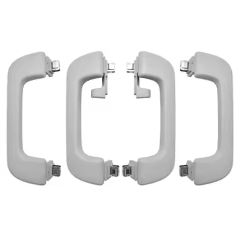 A98M Interior Roof Grab Handles In 4PCS Grey For A4 B8 Avant S4 A5 8T Sportback Q5 8R A6 C7 S6 A7 8K