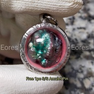 Colorful Leklai Pendant 彩色力泥吊坠 Leklai Amulet 马来西亚力泥 100% Natural Leklai