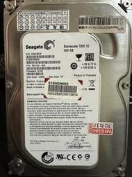 Seagate 500G 3.5吋硬碟 ST500DM002 有壞軌 研究 報帳 救資料的最愛 NO.1108