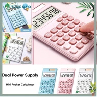 TAMAKO Scientific Calculator, 8-Digit Large Screen Mini Pocket Calculator, Cartoon Dual Power Supply