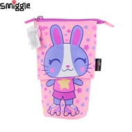 Australia Smiggle High Quality Original Pencil Bag Children Pencil Case Stationery Box Pink Rabbit Pencil Clutch Girls Kids Bag