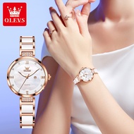 New Olevs Brand Watch Wholesale Ceramic Quartz Watch Good-Looking Student's Watch Niche Waterproof Ladies Watch