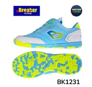 ลิขสิทธิ์แท้ BREAKER รองเท้าฟุตซอล รหัส BK1231 รุ่น LUCENT FUSION X หนังสังเคราะห์ ผ้าตะข่าย 38-44