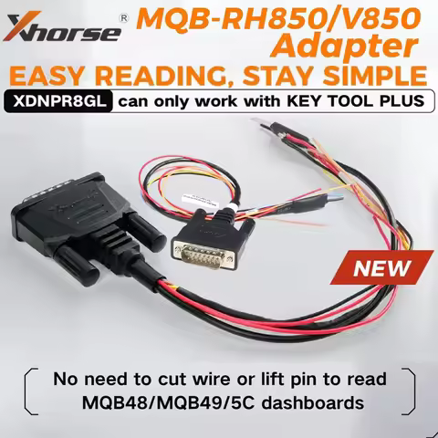 2026 XHORSE XDNPR8GL MQB-RH850 RH850 V850 Adapter For VW MQB MQB49 5C Dashboard MQB-RH850(R7F) serie