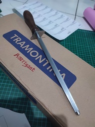 Asahan Kristal Sharpening Tramontina Retro Wood Handle 32cm