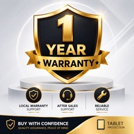 1-Year Warranty for all tablet | Buy With Confidence