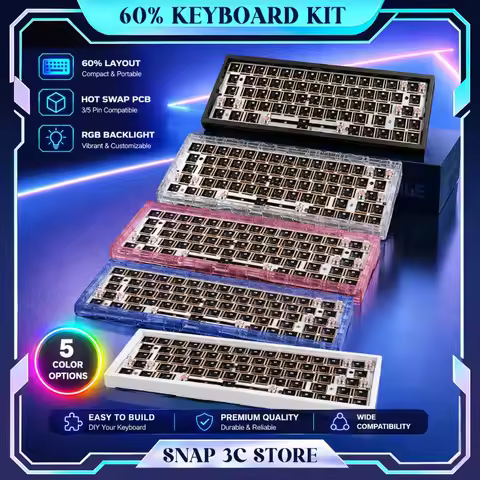 Original Custom 60 Percent Keyboard Kit PCB 63 Key PCBA Compatible with GH60 Case Wooting Analog Mod