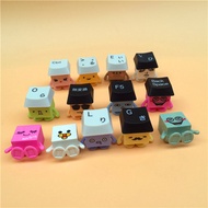 Popular2025Bulk Cargo Japan Computer Keyboard Mannequin Q Various cartoon models in multiple colors 