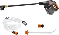 WORX WG633E.9 Hydroshot Cordless Pressure Washer 20 V - 56 Bar Max. Pressure - for Cleaning & Irriga