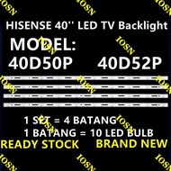 NEW 1SET 40D50P 40D52P HISENSE 40" LED TV Backlight / Lamp TV Backlight 40D50 40D52