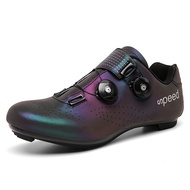 Autumn New Style Cycling Shoes with Lock Lock Men's and Women's Road Bike Booster Shoes Mountain Bike Colorful