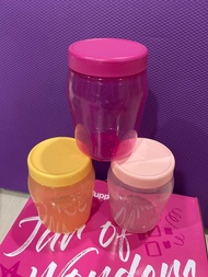 Tupperware jar 550ml 3pcs/set