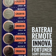 Sony Car Remote Battery Toyota INNOVA FORTUNER CR2016 Original Battery Battery