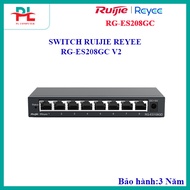 8-Port 10/100/1000BASE-T Switch RUIJIE REYEE RG-ES208GC v2 - Genuine