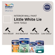 Dulux Wall/Door/Wood Paint - Little White Lie (50YR 73/022) (Ambiance All/Pentalite/Wash &amp; Wear/Better Living)