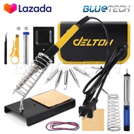 DELTON หัวแร้งบัดกรี ปรับอุณหภูมิได้ 200-450 องศา หัวแร้ง บัดกรี กำลังไฟ 20-80W ปากกาหัวแร้งบัดกรี S