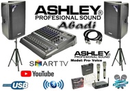 PAKET SOUND SYSTEM 15 INCH ASHLEY ACT600PRO ASHLEY AUDIOPRO 8