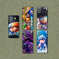 Fall protection cover for Samsung Galaxy J8 S6 S7 S8 Edge S11 S9 Plus fang boboiboy Cartoon Soft black phone case