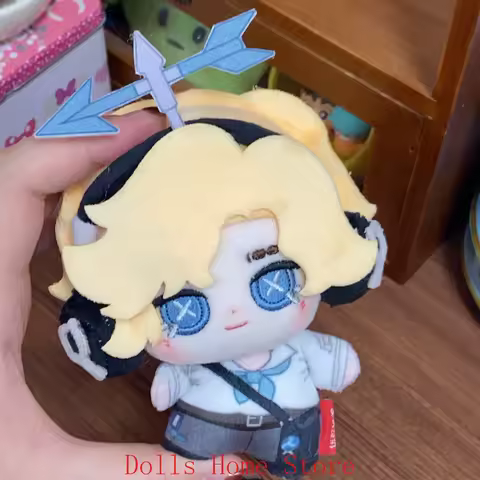 10CM Original Identity Ⅴ Meteorologist Wendy Cosplay Cotton Dango Pendant Plush Anime Cartoon Keycha
