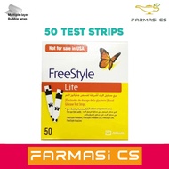 Abbott Freestyle Freedom Lite Blood Glucose Test Strips 50s EXP:01/2025